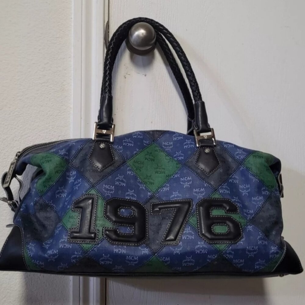 MCM Limited Edition 1976 Carryon, Gym Duffel Bag Men Women
